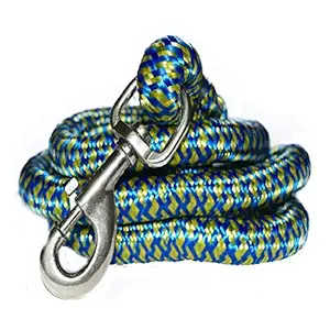 Pet Believe Giant and Strong Dogs Heavy Rope Leash with Hook (22 mm, Colour May Vary)