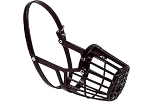 Arppe 1810010709 Bozal Cesta Plástico, Talla 7, Negro