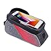 Produktbild Liergou Universal Fitting Outdoor Mountainbike Front Beam Upper Schlauchbeutel Wasserdichte Reitfahrradtasche Für Handys Unter 6,0"