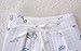 Hibaby Unisex Baby Newborn Hedgehogs Print Belted Shirt and Pants 2PCs Set 50/Fit 0-3M