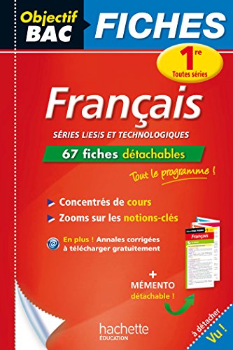 Download Objectif Bac Fiches Détachables Français 1ère Download Objectif Bac Fiches Détachables Français 1ère