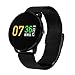 Produktbild Fuibo Smartwatch, Fitness Tracker Blutdruck Pulsmesser Aktivität Tracker Smart Watch | Intelligente Armbanduhr Sport Fitness Tracker Armband (Schwarz)