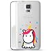 Produktbild FINOO  Hardcase Handyhülle geeigent für Samsung Galaxy S5 Mini Hard Case Handy-Hülle mit Motiv | dünne stoßfeste Schutz-Cover Premium Case für Dein Smartphone| Einhorn Bunte Haare