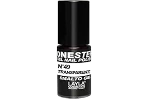 LAYLA ONE STEP Smalto Semipermanente in Gel 3-in-1 Veloce e Facile Applicazione Durata 3 Settimane Alta Pigmentazione Senza Strato di Dispersione 5ML Layla Cosmetics N.49 TRASPARENT (Bianco)
