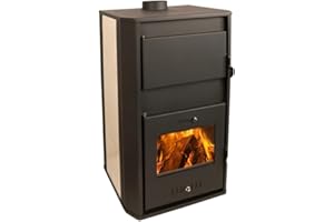 ‎BALKAN ENERGY Kaminofen Holzofen Wasserführend BALKAN ENERGY Bellarosa 29.16kW