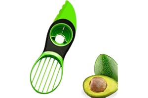 XUEQI Avocado Cutter Slicer，3 in 1 Avocado Slicer，Multifunctional Avocado Peeler Knife Avocado Cutter Tool，Cutter,Pitter,Scooper Kitchen Tool