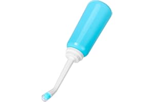 CUNQN Po Dusche Tragbares Bidet für Toilette Portable Bidet 500ML Poduschen Peri Flasche Reise Bidet Flaschen mit Doppeldüse Intimdusche Wochenbett