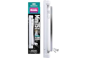 Arcadia Reptile - ShadeDweller MiniT5 UVB Kit - 7% UVB, 8 Watt - Easy To Use & Install - Built In Reflector - Includes Fitting Kit & Link Cable - Suitable For Crepuscular Species