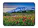 Produktbild ryudryu Mouse Pad (10.24"x8.27") - Mount Rainier National Park USA - Customized Rectangle Non-Slip Rubber Mousepad Gaming Mouse Pad