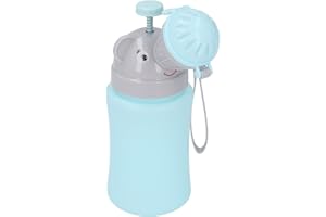 KEENSO Przenośny Awaryjny Pisuar Nocnik Toaletowy Siusiu Kubek Treningowy dla Dziewczynki (Niebieski dla chłopca)