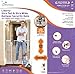 Dreambaby Liberty Xtra-Tall & Wide Gate (Fits 99cm-106cm) White