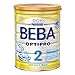 Produktbild Nestlé BEBA OPTIPRO 2, Folgemilch ab dem 6. Monat, Baby-Nahrung als Pulver, im Anschluss an das Stillen, bei angemessener Beikost, 6er Pack (6 x 800g Dose)