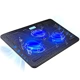 base refrigerante notebook Malla de metal de amplio alcance optimiza el flujo de aire para disipar rápidamente la enorme cantidad de calor generado en la carcasa del ordenador portátil