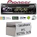 Produktbild Opel Vectra A+B - Autoradio Radio Pioneer DEH-S210UI - | Spotify | MP3 | USB | Android | iPhone | Multicolor | 4x50Watt Einbauzubehör - Einbauset