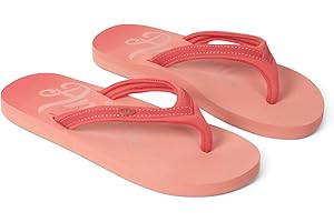 Animal Swish Womens Recycled Flip-Flops -Lightweight, Comfortable & Slip-on Footwear with Padded Straps - For Spring Summer, Beach, Walking, Outdoors