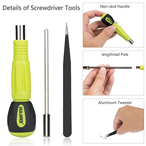 53-in-1 Präzisions Schraubenzieher Werkzeugkasten Torx Kreuzschlitz und Slotted Repair Set Mechanik für PC Notebook Smartphone und andere elektrische Produkte - 4