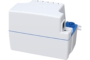 SFA - Pompe de Relevage de Condensats Sanicondens Pro V02 - Pour Chaudière et Climatisation - Silencieuse (45 dB) - Kit Installation Complet - Grand Volume - 26 x 13,8 x 17 cm - Made in France