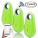 Produktbild Auto Lost Device, TechKen Anti Lost GPS Tracker Bluetooth Locator, GPS Pet Tracker, Geeignet Für Brieftasche, Auto, Kind, Haustiere, Taschen, Suitcase Oder Andere Belongings (3 PCS)