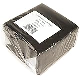 50 pcs cierre de negro desechables Toallas de mano y salón de pelo de invitados toalla de mano (servilletas perfecta para pieles sensibles 40 x 80 cm dt4080b