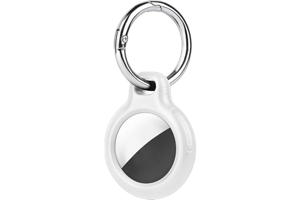 Ainiv Étui de Protection pour Airtag Key Finder, Étui Anti-Rayures Portable pour AirTags, Housse de Protection Porte Clé Locator Tracker pour Clés, Enfants, Animaux de Compagnie