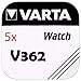 Produktbild VARTA KNOPFZELLEN 362 SR721SW (5 Stück, V362)