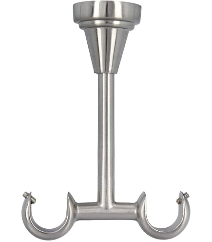 24 X 19 Mm Messingbeschichtete EB Kleiderstange Mittelstütze Halterung