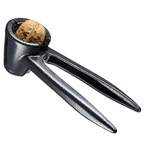 Westmark Nussknacker und Sektzange, Zinkdruckguss, Länge: 18 cm, Sieger Nussprofi, Schwarz, 33254470 - 2