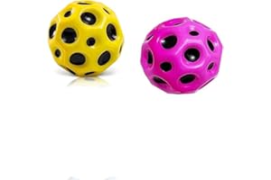 kukelen Astro Jump Ball,Moon Ball,springende Bälle,Space Theme Bouncy Balls,Planeten Hüpfbälle,springstöcke-Hüpfbälle,Mini Bouncing Ball Toy,Bouncy Balls for Kids Party Gift 7cm