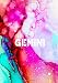 Produktbild GEMINI: 7x10 wide ruled notebook : fun Birthday Gift for Gemini zodiac astrology sun sign : May 21- June 21