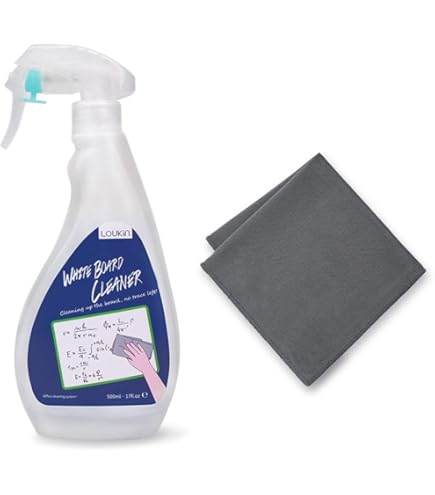 Loukin Whiteboard-Radierer Mit Austauschbaren Filzpads - 12 Abziehbare Schichten