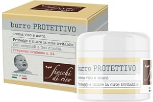 Fiocchi di Riso - Burro PROTETTIVO - 30ml - PROTEZIONE INVERNALE - Protegge e nutre la cute irritabile di viso e mani.