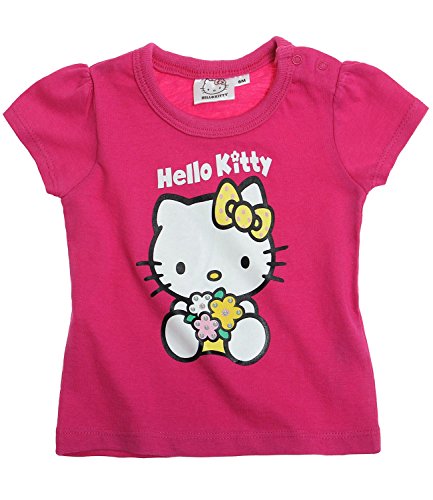 Hello Kitty Babies Short Sleeve T-Shirt - fuchsia - 3M