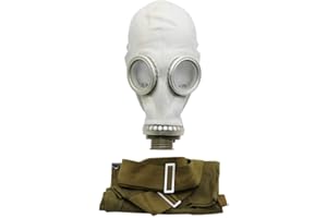 Oldshop Gas Mask GP5 Set - Soviet Russian Military Gasmask REPLICA Collectable Item Set W/Mask & Bag - Authentic Look Several