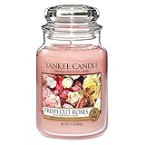 Yankee Candle Duftkerze, glas, 11 x 11 x 20 cm, rosa