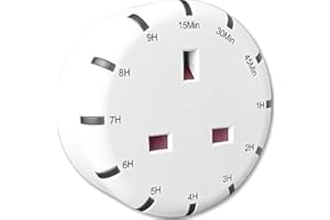 UNICOM Simple Countdown Plug-in Timer - easy timer to use – NO tricky segments or complex digital programming