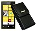 Produktbild Vertikal Tasche für / Nokia Lumia 630 / Köcher Etui Hülle Ledertasche Vertical Case Handytasche mit einer Gürtelschlaufe auf der Rückseite