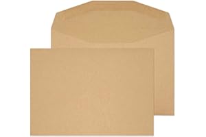 ‎BLAKE Blake Everyday | Briefumschläge C6 (114 x 162 mm) | 50 Stück | 80 g/m² | PEFC-zertifiziert | nassklebend Manila Umschläge | Bürobedarf | Geschäftsumschläge | Briefumschläg/Kuvert (13775/50 PR)