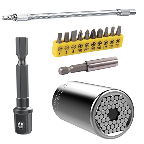 TOOHXL multifunctional Universal Socket Set Professional Repair Tool