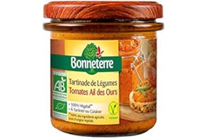 EPICERIE SALÉE BONNETERRE - TARTINADE TOMATE AIL DES OURS 135G