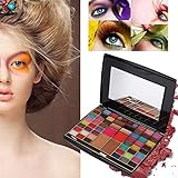 【Encanto ilimitado】Ingredientes de alta calidad con un brillo sedoso, pueden durar todo el día. El polvo delicado hace que sea fácil de impregnar uniformemente. ¡Esta sombra de ojos es muy colorida, vibrante y fácil de combinar con tu look! Ligero y suave, es fácil crear un maquillaje de ojos claro y brillante.