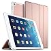 Produktbild iPad Air 2 Hülle, EasyAcc Ultra Slim Cover Schutzhülle Bumper Lederhülle mit Standfunktion / Auto Sleep Wake Up Funktion für iPad Air 2 2014 Modell Number A1566/ A1567 - Rose&Gold, Ultra Slim