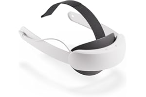Sangle Élite Meta Quest avec Batterie — Compatible avec Meta Quest 3/3S — Jusqu’à 2 Heures de Jeu supplémentaires — Répartition du Poids et Confort Premium — Ajustable et Ergonomique