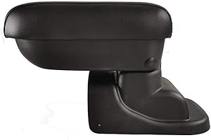 AUTO-STYLE Bracciolo in finta pelle compatibile con Citroën C3 Aircross (escl. Facelift) 2017-2021