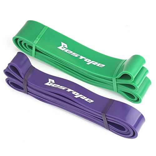 [Resistance Band] BESTOPE® Fitnessbänder Widerstand-Bänder PowerBand Trainingsbänder Ausbildung Fitnessbänder Body CrossFit-band Expander Bodytrainer Tubing