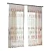 Produktbild Gardine Vorhang Elegante gardinen Transparent Voile Gardinenschals vorhänge Fenster mit Ösen 2 Stück (Stoff:HxB 200x100 cm) (1 Stück) Yonlanclot