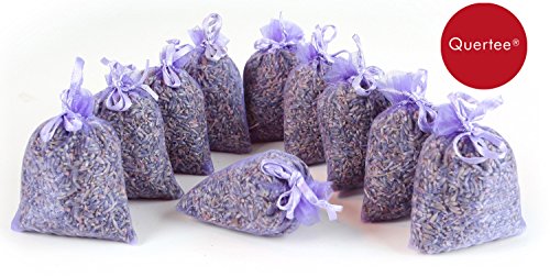 10 x Lavendelsäckchen mit echtem französischen Lavendel – Insgesamt 100g Lavendelblüten als Duftsäckchen - 2
