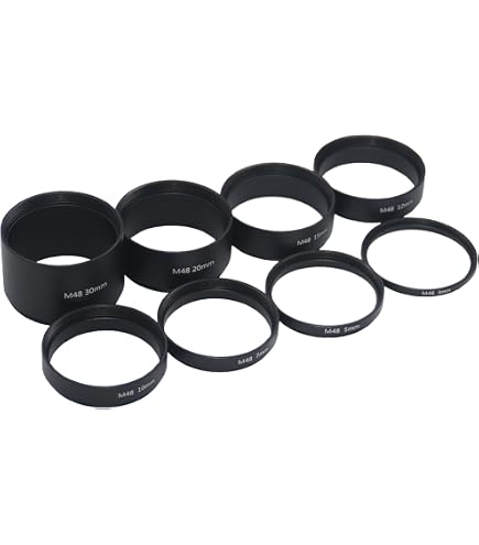Bague Adaptateur M42 à M48 Pour Télescope - Alliage Aluminium - Filetage 0,75mm