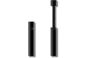 Issimober Grafikkarten Halterung, Einstellbare 74-120MM Grafikkarten Halter, GPU Halterung Aus Aluminium für Grafikkarte, Videokarte (Schwarz)