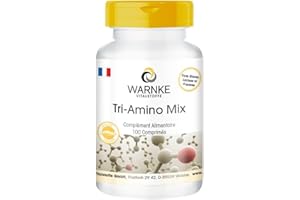 Complexe d'acides aminés - Arginine, Lysine, Ornithine - dosage élevé - 100 comprimés | Warnke Vitalstoffe - Qualité des pharmacies allemandes