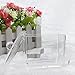 JACKY Makeup Bag, Q-tip Swab Acrylic Cotton Organizer Box Cosmetic Stick Holder Storage